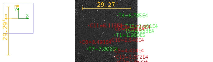 Mapka - TOI-1518, JD 2460575.42118