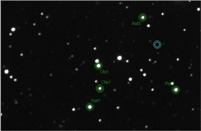 Mapka - XO-2 N, JD 2457841.27300