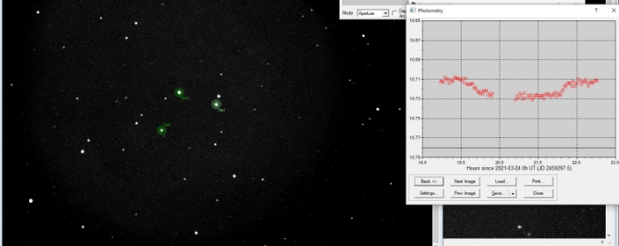 Mapka - XO-2 N, JD 2459298.29100