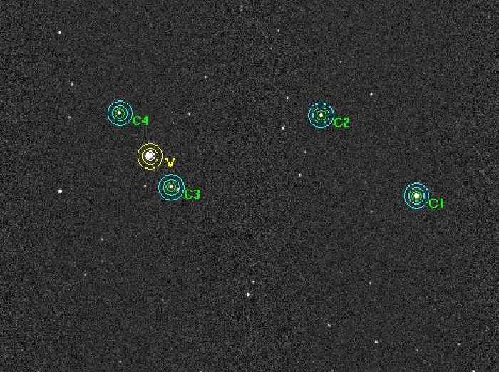 Mapka - HD 209458, JD 2455057.64600