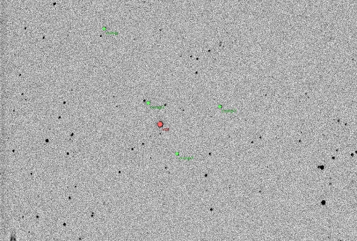 Mapka - HD 209458, JD 2455135.20503