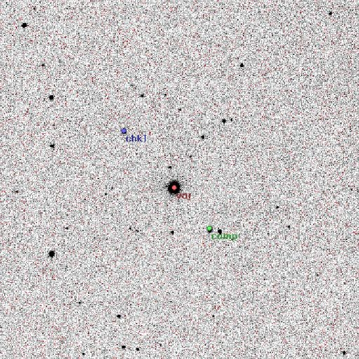 Mapka - HD 209458, JD 2455427.80489