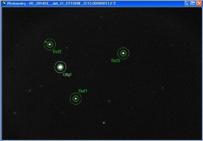 Mapka - HD 209458, JD 2455491.22494