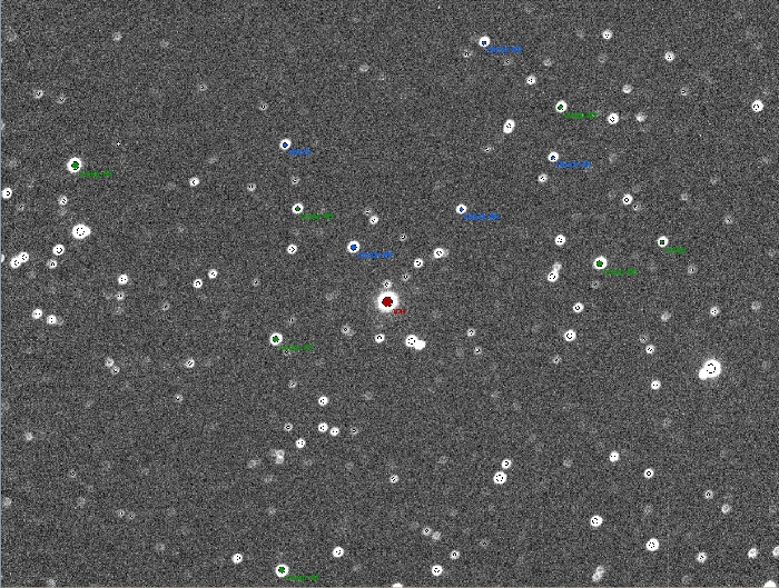 Mapka - HD 209458, JD 2456506.36328