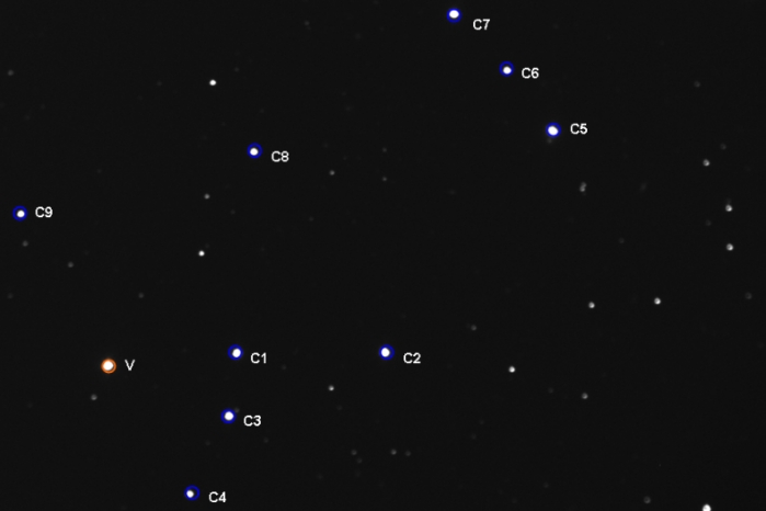 Mapka - GJ 436, JD 2457096.46187