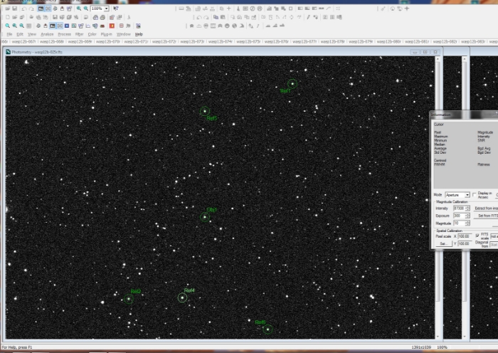 Mapka - WASP-11, JD 2456963.28831