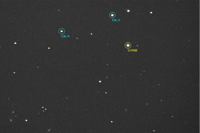 Mapka - GJ 436, JD 2457437.53721