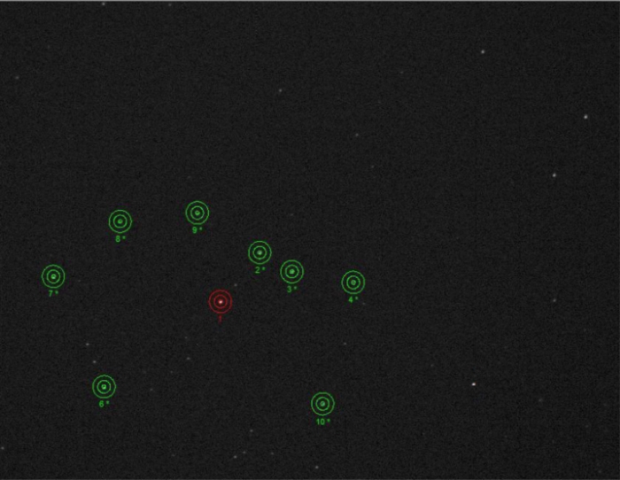 Mapka - WASP-11, JD 2455515.28831