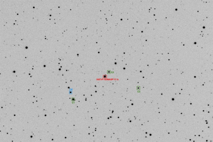 Mapka - WASP-11, JD 2457659.42225