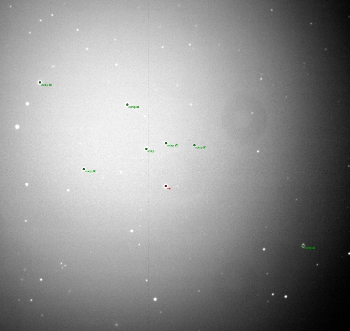 Mapka - GJ 436, JD 2457855.29962