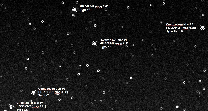 Mapka - HD 209458, JD 2458057.28050