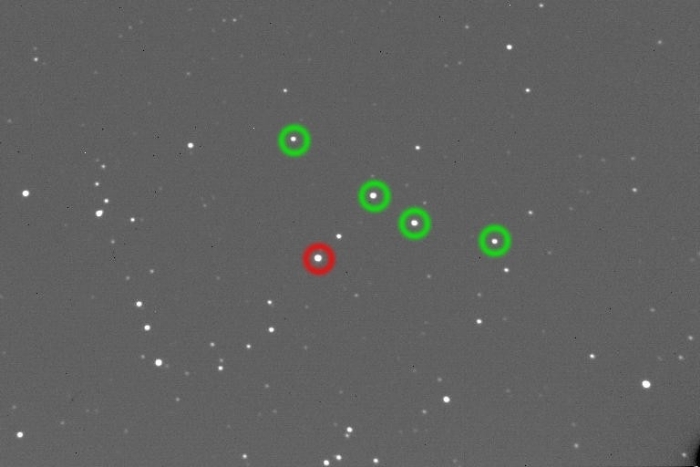 Mapka - WASP-11, JD 2458370.40104