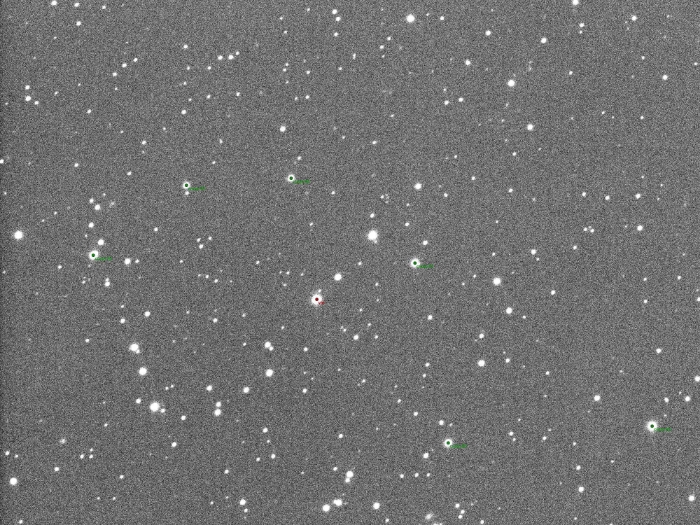 Mapka - WASP-11, JD 2458731.48580