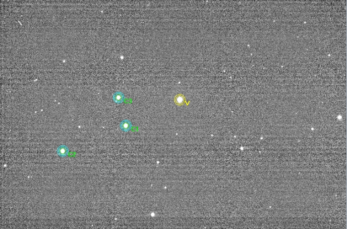 Mapka - GJ 436, JD 2458886.38596