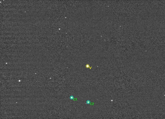 Mapka - GJ 436, JD 2458931.35218