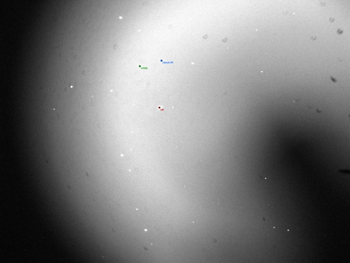 Mapka - GJ 436, JD 2458997.47608