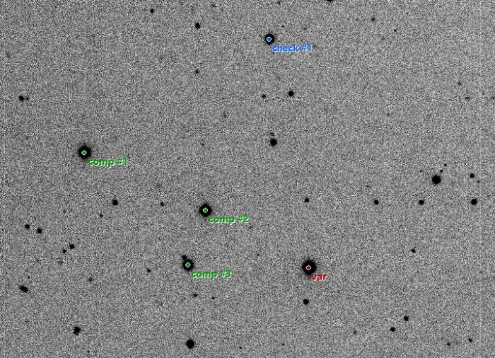 Mapka - GJ 436, JD 2459280.34871