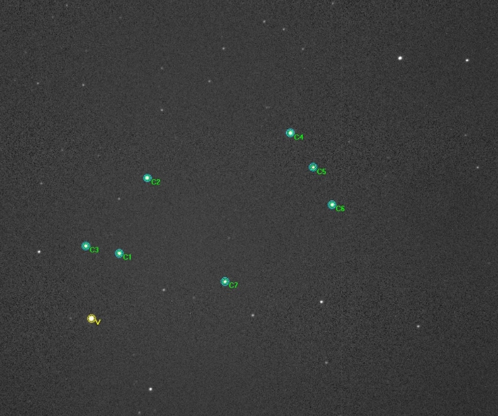 Mapka - GJ 436, JD 2459637.25820