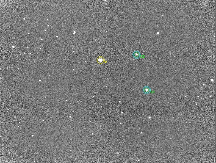 Mapka - TOI-1518, JD 2459093.28002