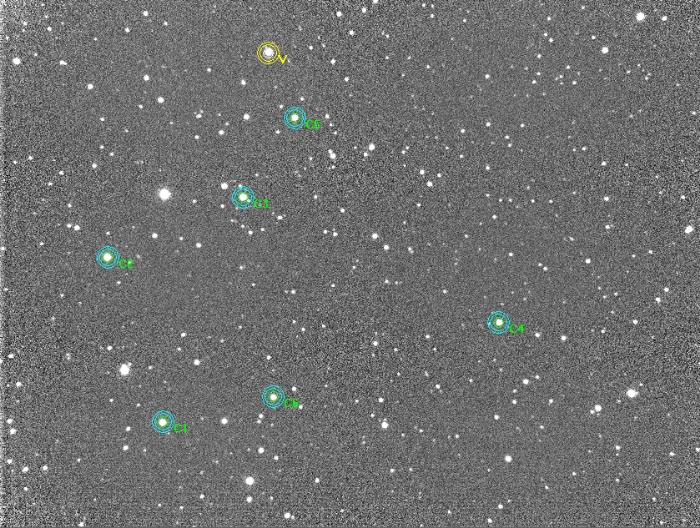 Mapka - TOI-1516, JD 2459100.32365