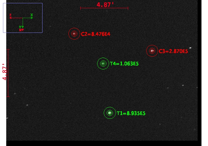 Mapka - TOI-1518, JD 2459523.29181