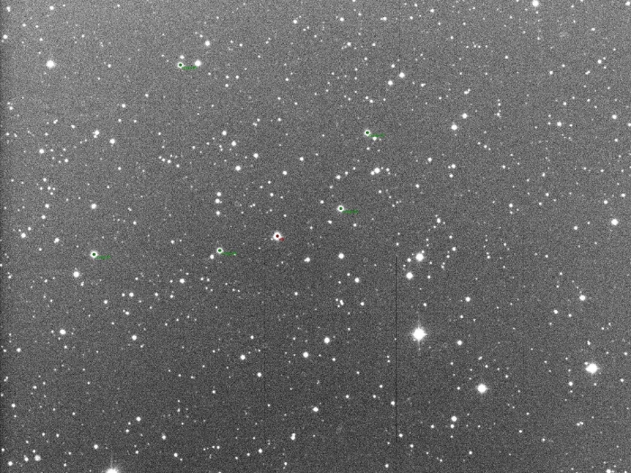 Mapka - TOI-1516, JD 2459799.40539