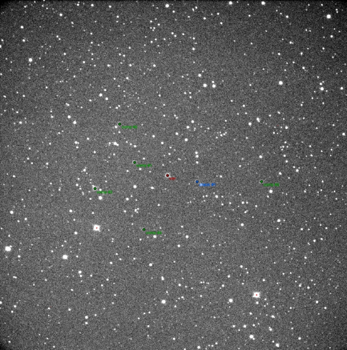 Mapka - TOI-1516, JD 2459801.46982