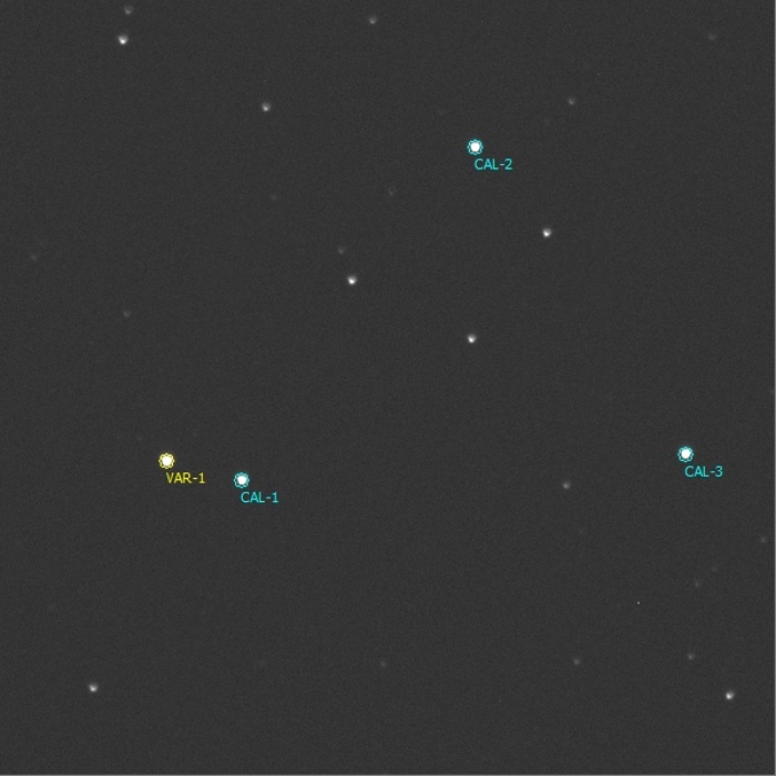 Mapka - TOI-1173, JD 2460041.32581