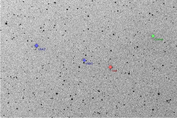 Mapka - V0397 Cep, JD 2455862.57819