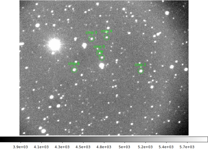 Mapka - V0425 Cas, JD 2460606.20338