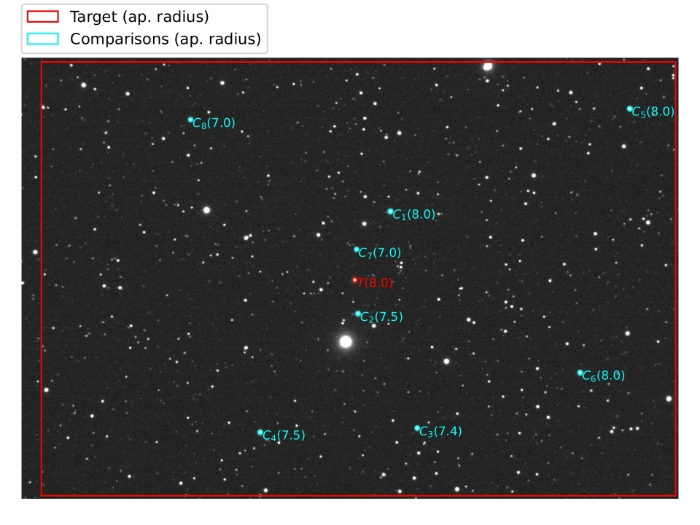 Mapka - TOI-2046, JD 2460617.36000