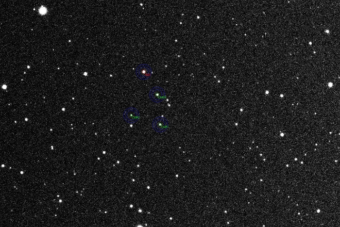 Mapka - TrES-2, JD 2460623.24999