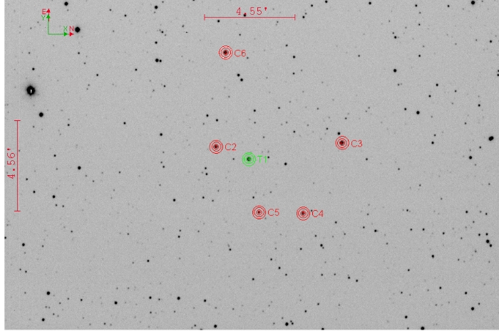 Mapka - TOI-3686, JD 2460610.44527