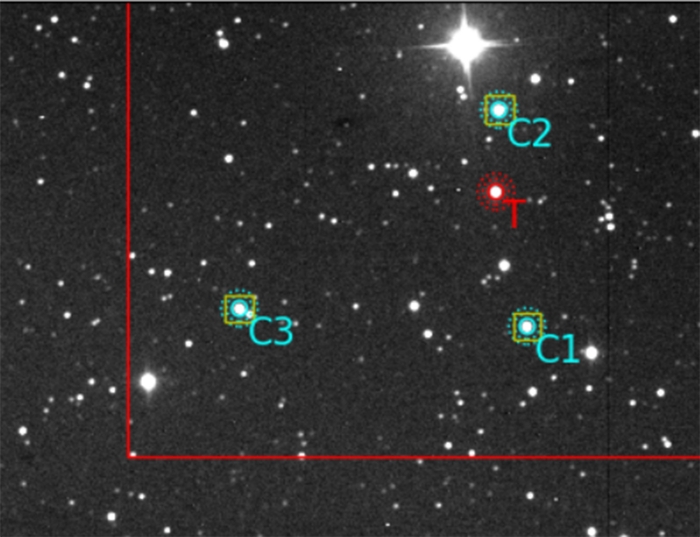 Mapka - TOI-2046, JD 2460644.33603