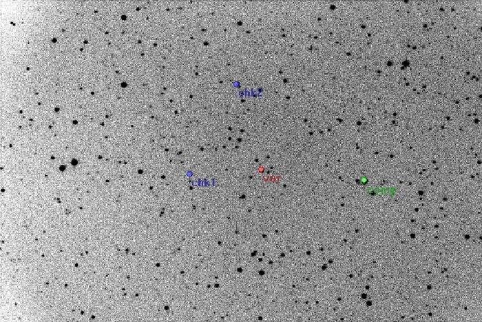 Mapka - V0381 Cas, JD 2454841.19778