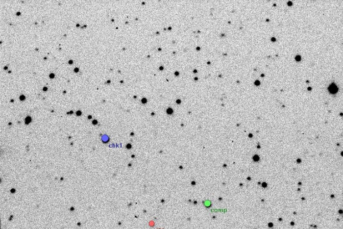 Mapka - V1435 Her, JD 2455310.47015