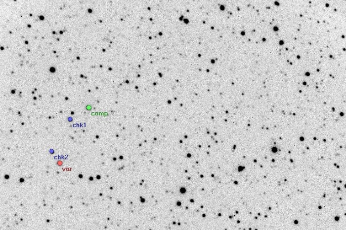 Mapka - V2240 Cyg, JD 2455480.31112