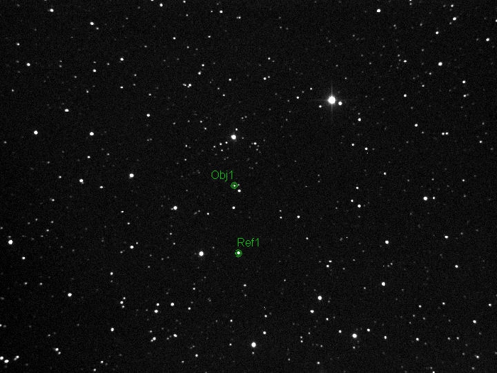Mapka - V0806 Aur, JD 2454821.31191