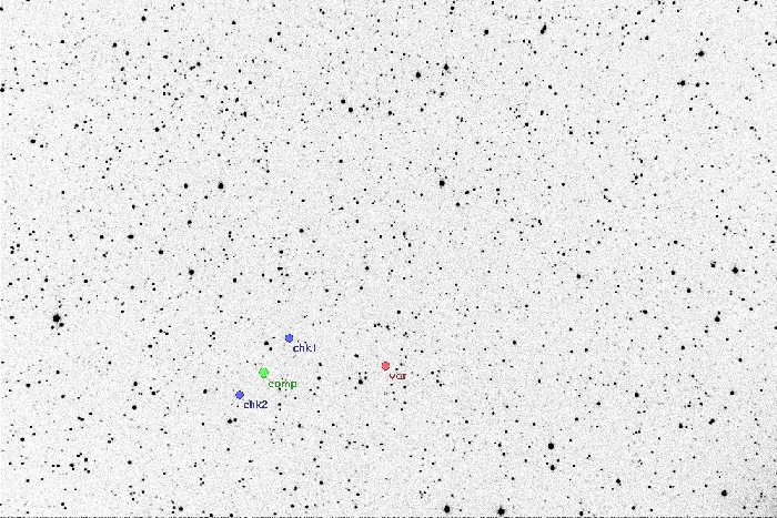 Mapka - V0567 Aur, JD 2455599.28684