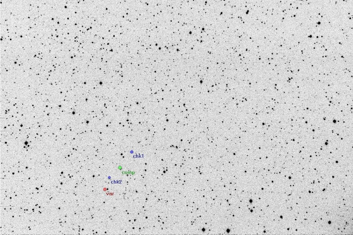 Mapka - V0845 Aur, JD 2455599.28366