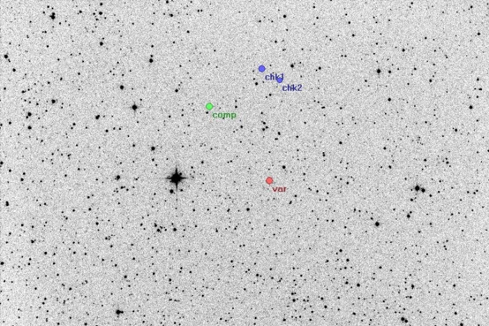 Mapka - V0957 Cep, JD 2455797.34919