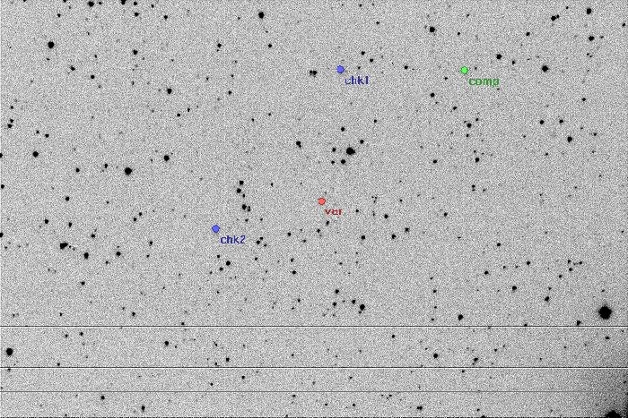 Mapka - V0567 Aur, JD 2455857.40080