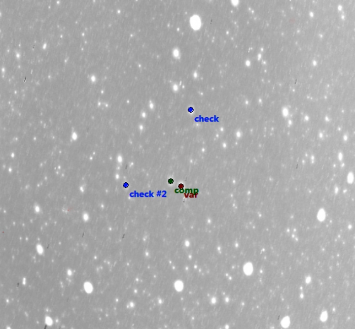 Chart - V0456 Oph, JD 2456497.35909