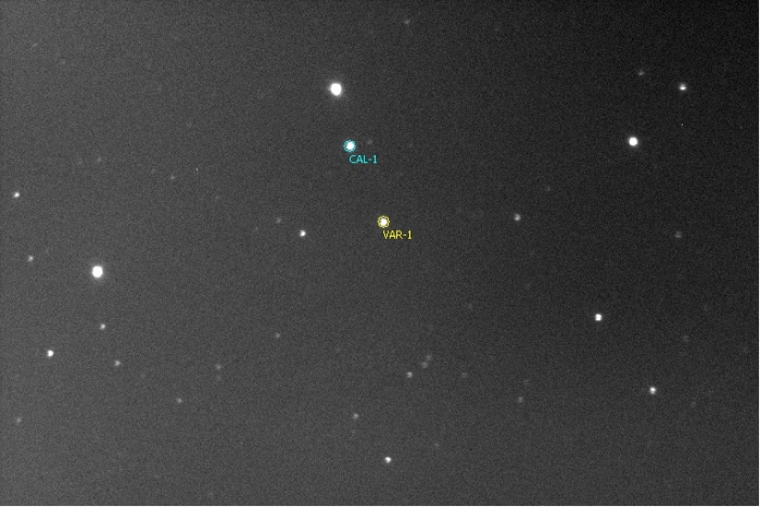 Chart - RZ Tau, JD 2456639.25714