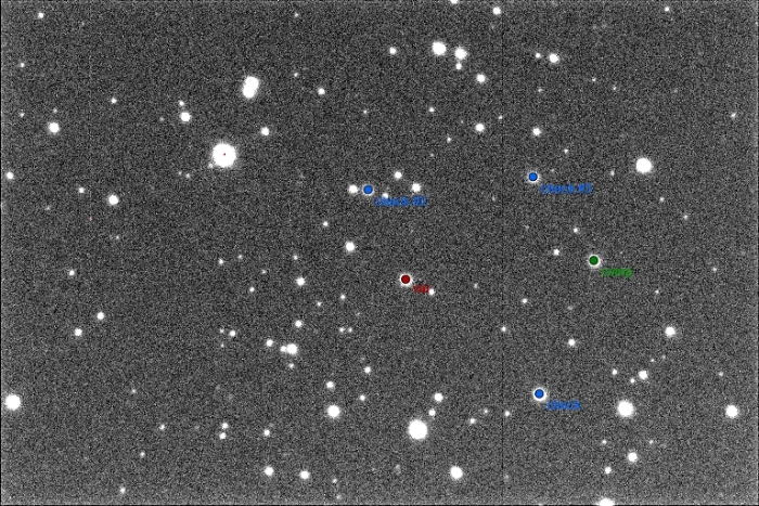 Chart - V0518 And, JD 2456668.27641