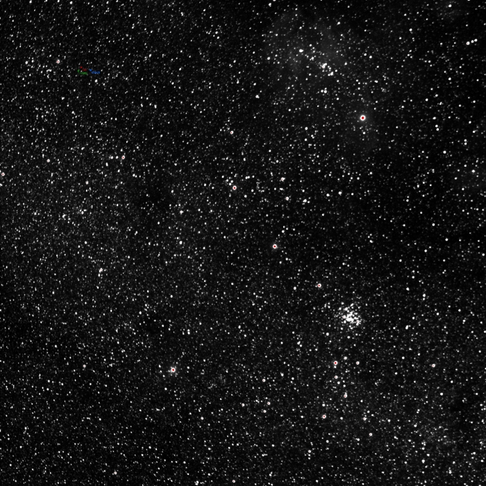 Chart - V0692 Cen, JD 2456766.46429