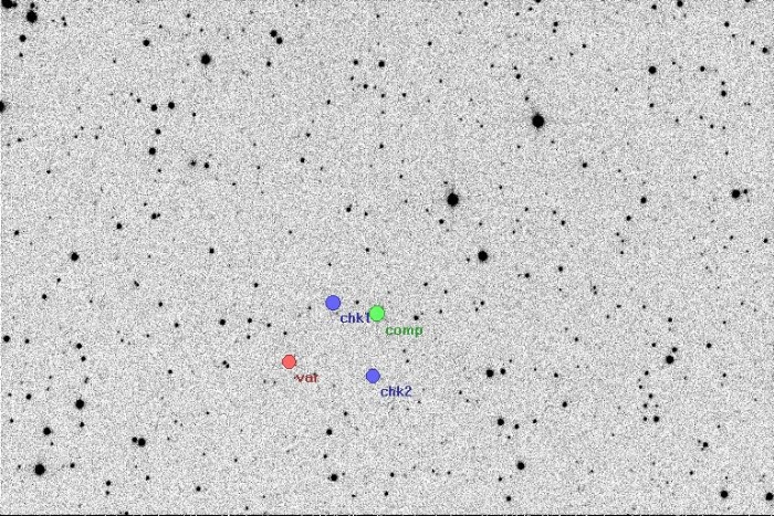 Chart - GJ 3236, JD 2457084.22087