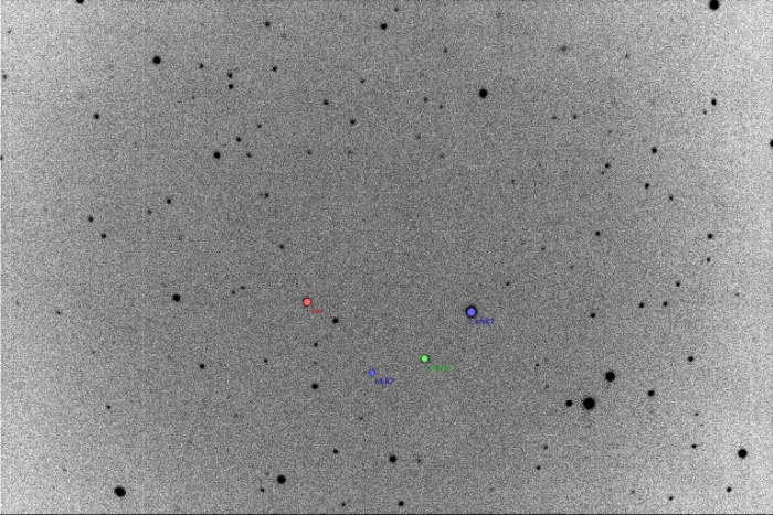 Chart - NSVS 1031772, JD 2457100.24664