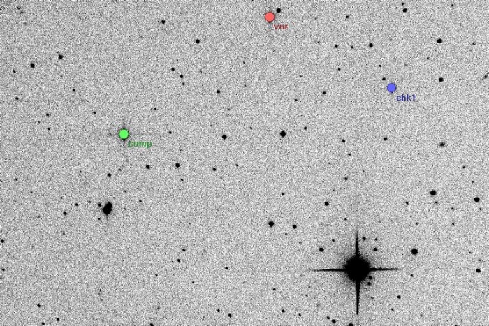 Chart - V1185 Her, JD 2457101.45929