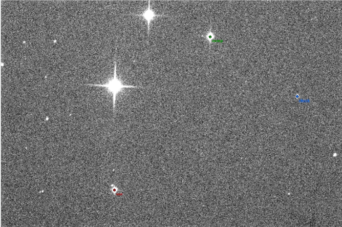 Chart - HX UMa, JD 2457089.33520